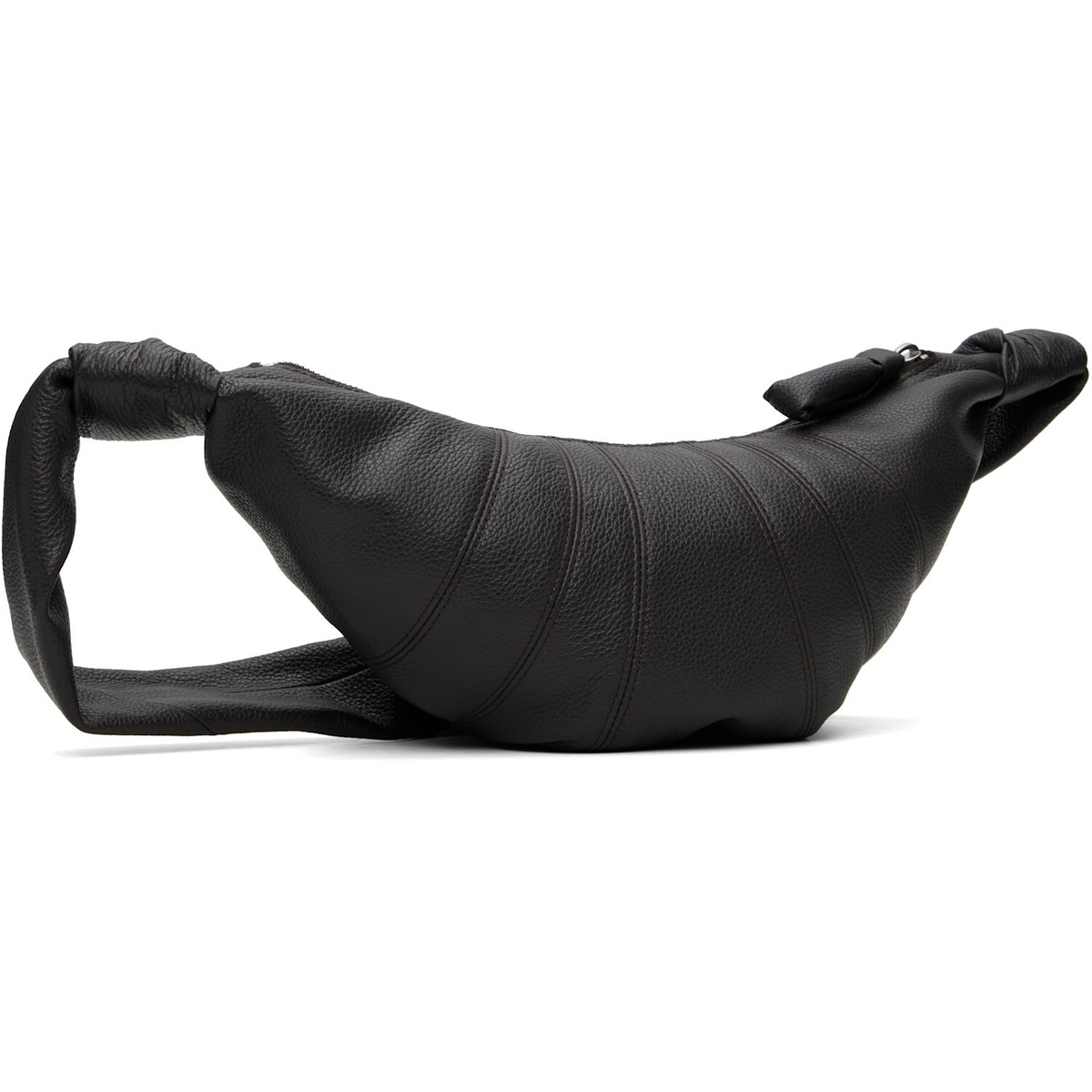 LEMAIRE Brown Small Croissant Leather Bag