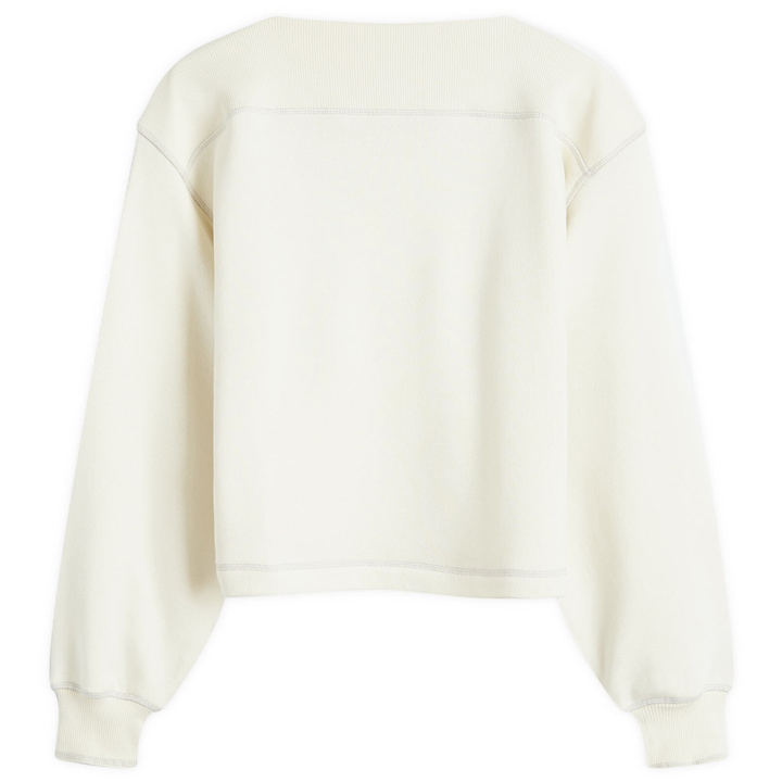 Photo: Baserange Women's Way Boat Sweatshirt in Undyed Grey