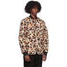 Etudes Reversible Black Leopard Liner Jacket