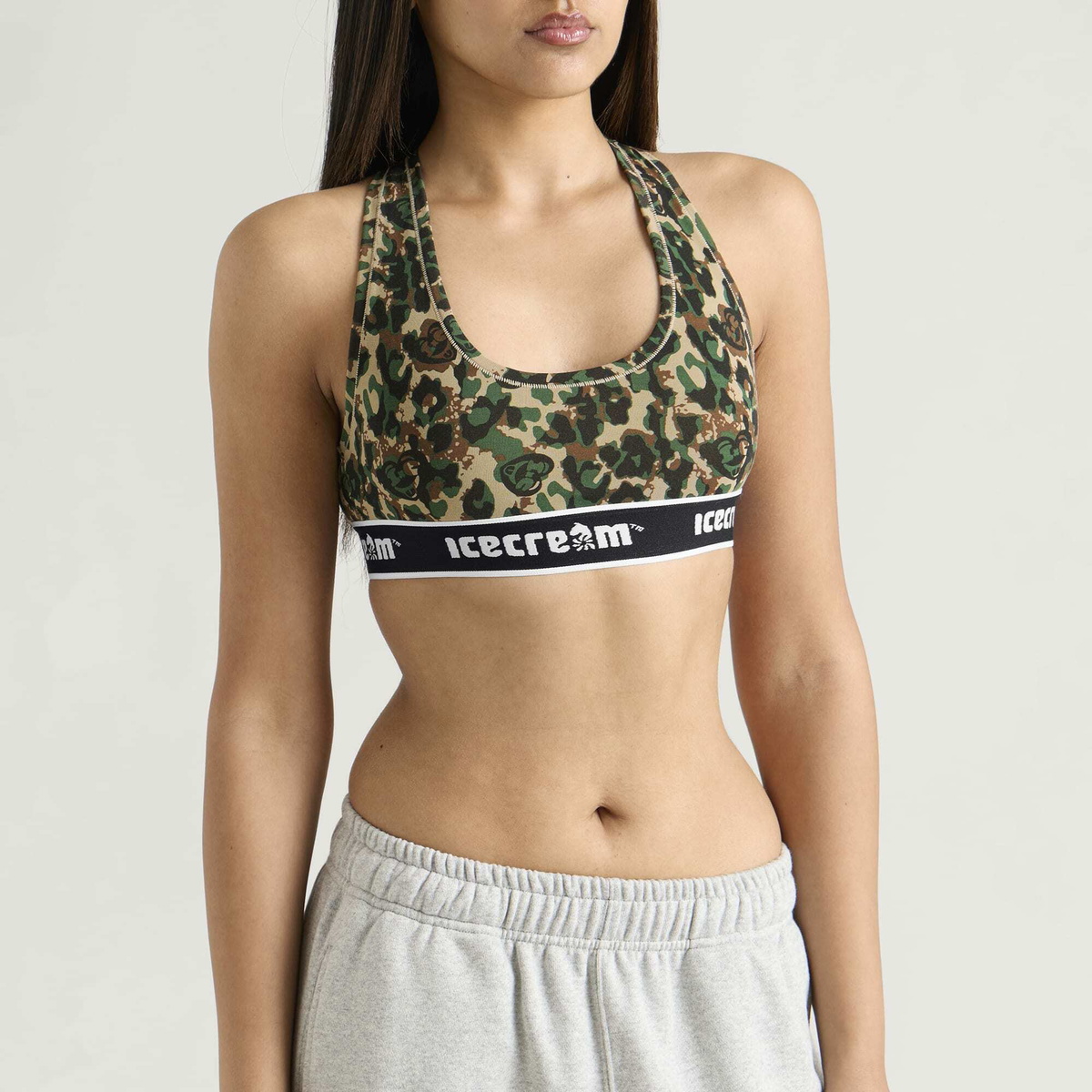 ICECREAM Women's Soft Serve Bralette in Camo