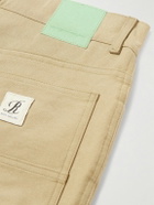 AGOLDE - RSVP Ewing Straight-Leg Cotton-Twill Carpenter Trousers - Neutrals