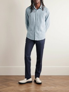 Onia - Stretch Linen-Blend Shirt - Blue
