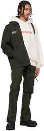 Helmut Lang Green Cotton Jacket