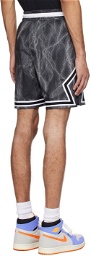 Nike Jordan Black AOP Sport Diamond Shorts