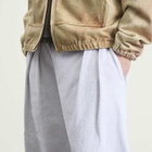 BEAMS Men's Balloon Wide Sweat Pants in Ash Grey