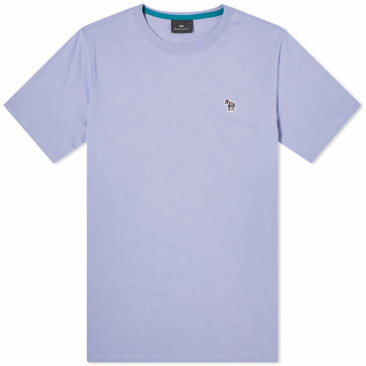 Photo: Paul Smith Men's Zebra Logo T-Shirt in Lilac