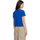 AGOLDE Blue Adine Shrunken T-shirt