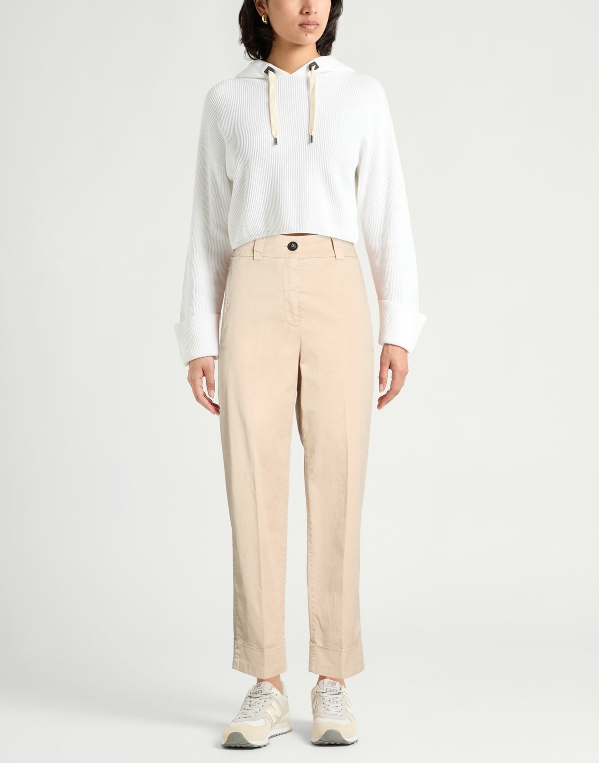 Peserico Womens Pants Sand