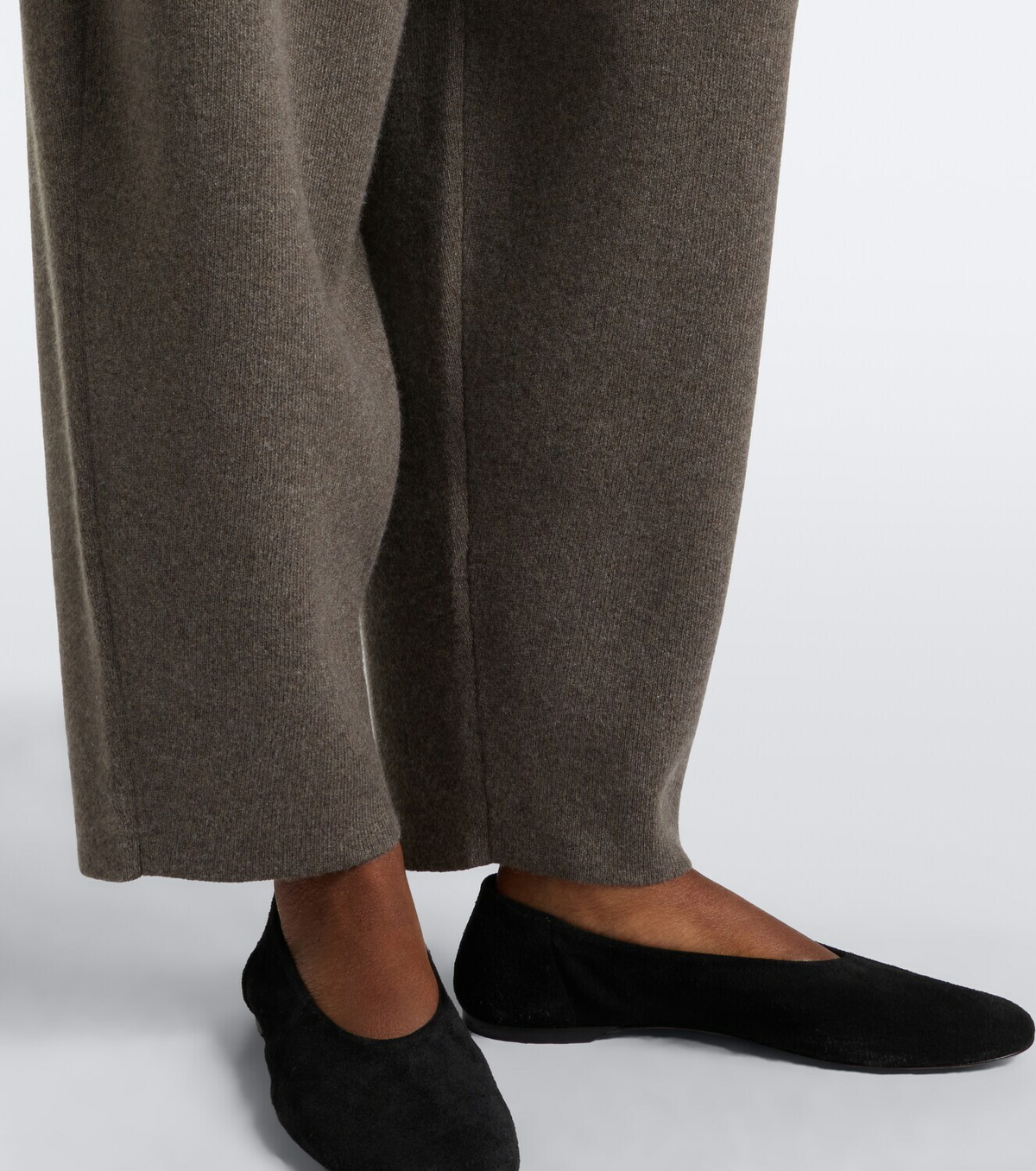Arch4 Hayden knitted cashmere barrel-leg pants