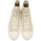PS by Paul Smith Ivory Kirk Dino High-Top Sneakers