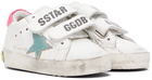 Golden Goose Baby Off-White Old School Sneakers