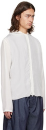 Gabriela Coll Garments White No.258 Hoodie