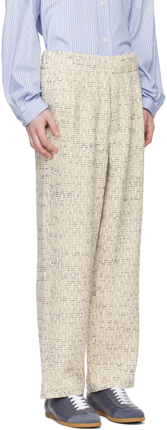 DOCUMENT Off-White Wide Trousers