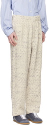 DOCUMENT Off-White Wide Trousers
