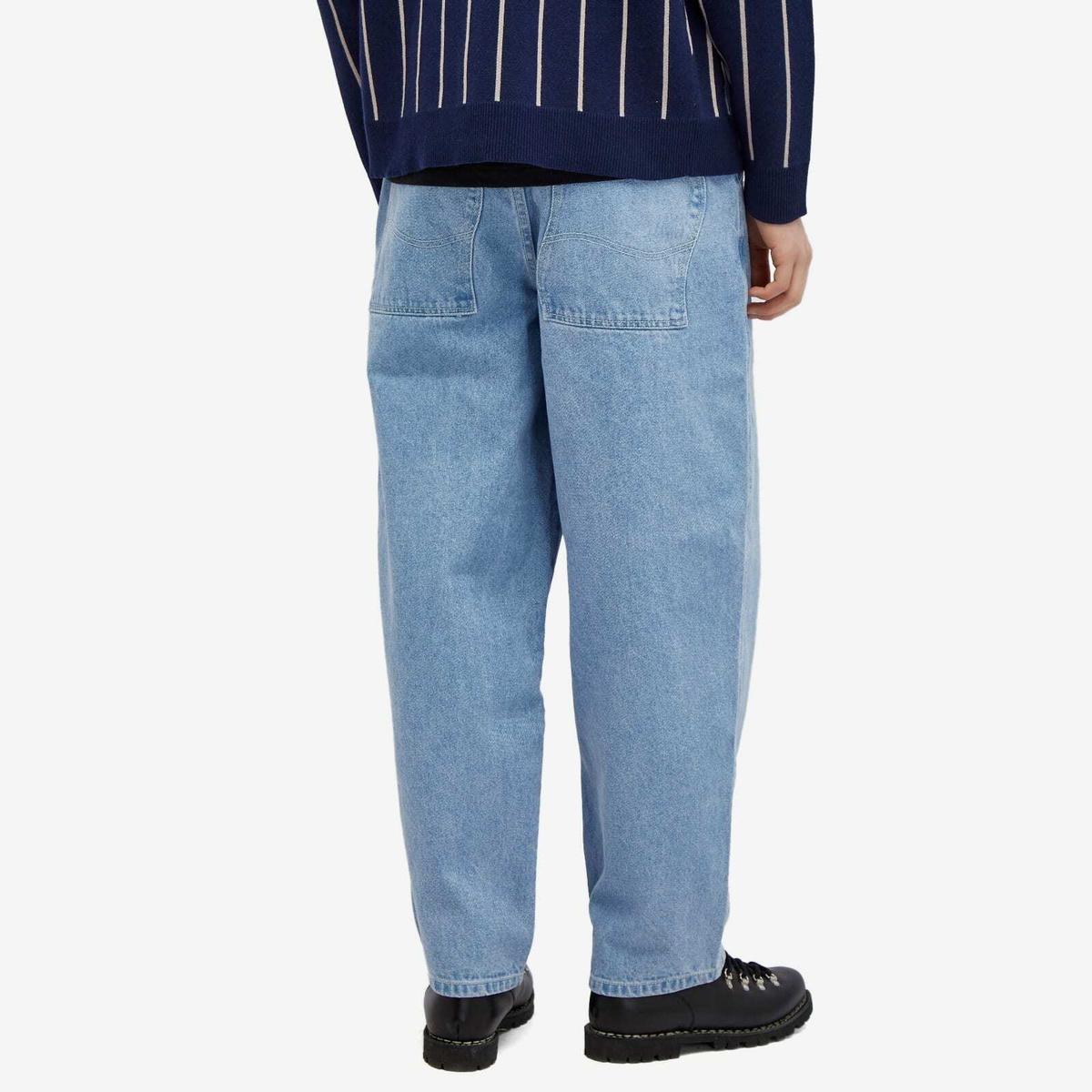 Dime Men's Classic Baggy Denim Pants in Vintage Blue Dime
