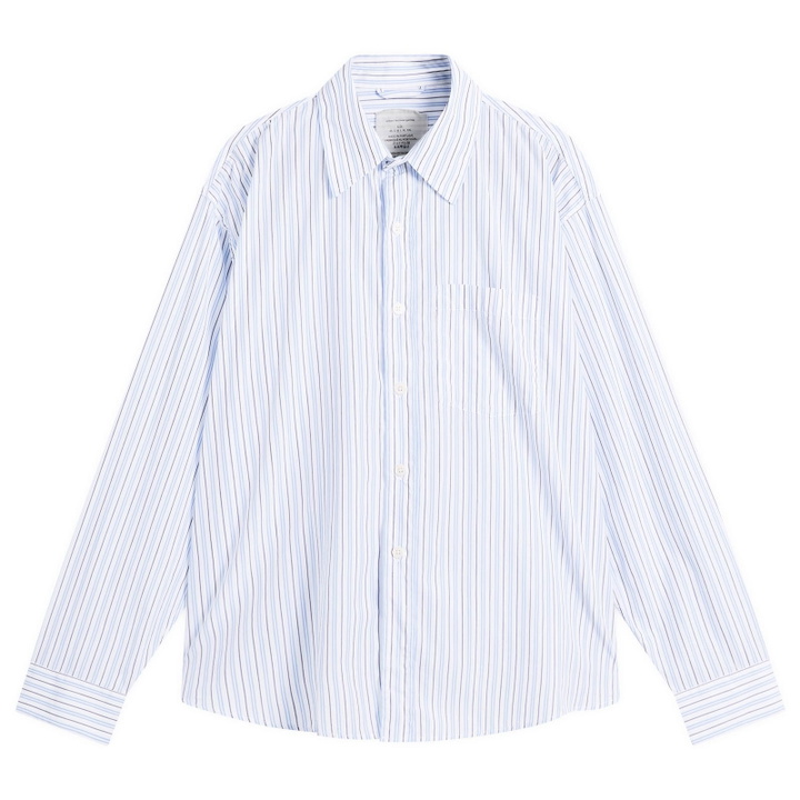 Photo: mfpen Men's Executive Shirt in Desk Stripe