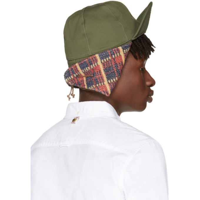 Visvim Green Aviator Hat Visvim