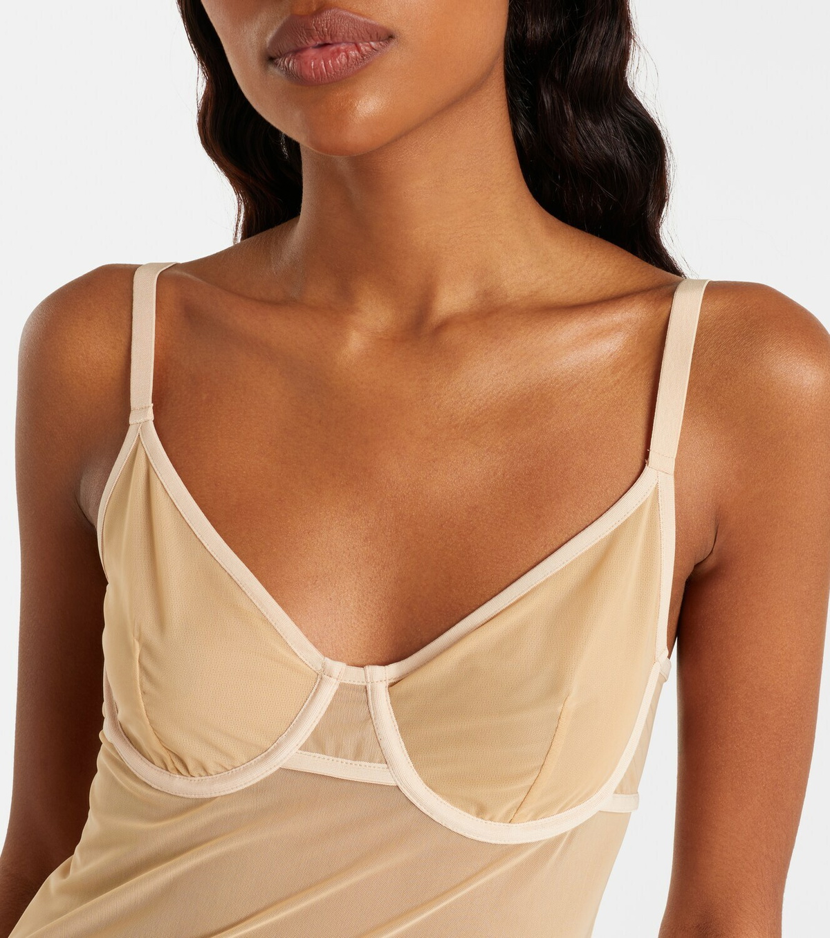 Balenciaga Sheer maxi dress
