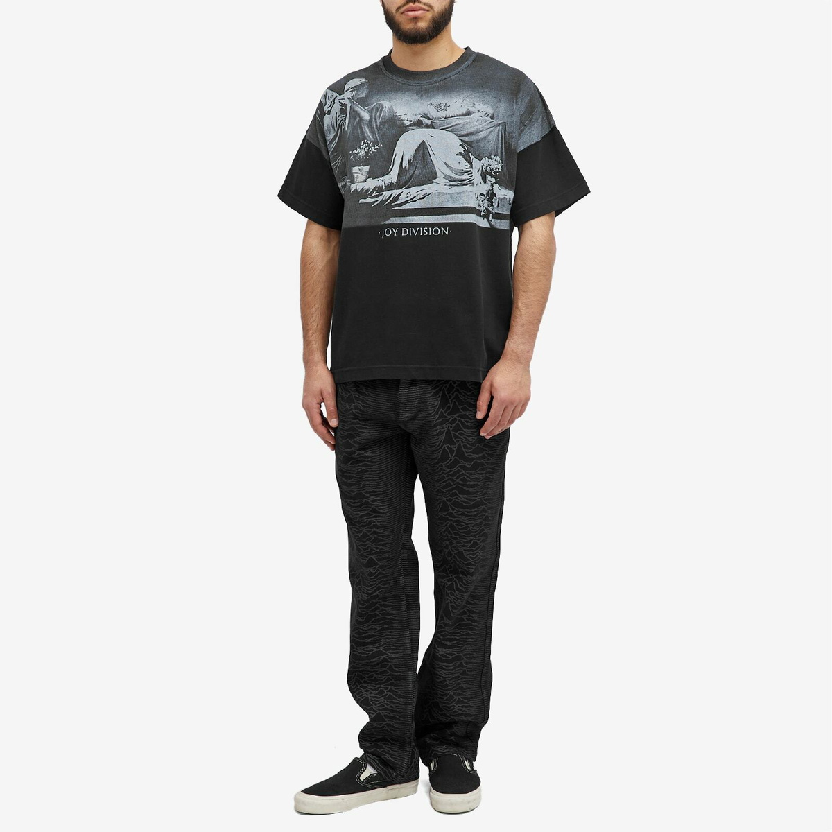 Pleasures Men's New Dawn Fades Jeans in Black