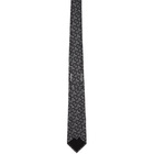 Burberry Grey Monogram Manston Tie