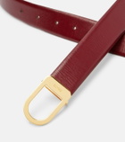 Khaite Saddle leather belt