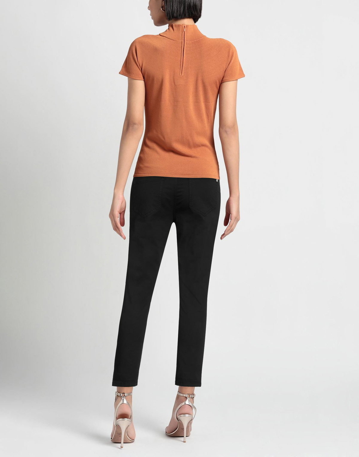 Manila Grace Womens Pants in Black