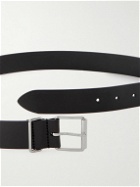 Anderson's - Narrow Leather Belt - Black