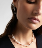Sophie Bille Brahe Amis Peggy 14kt gold necklace with freshwater pearls