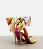 Christian Louboutin Miss Z Sandal Du Désert satin sandals