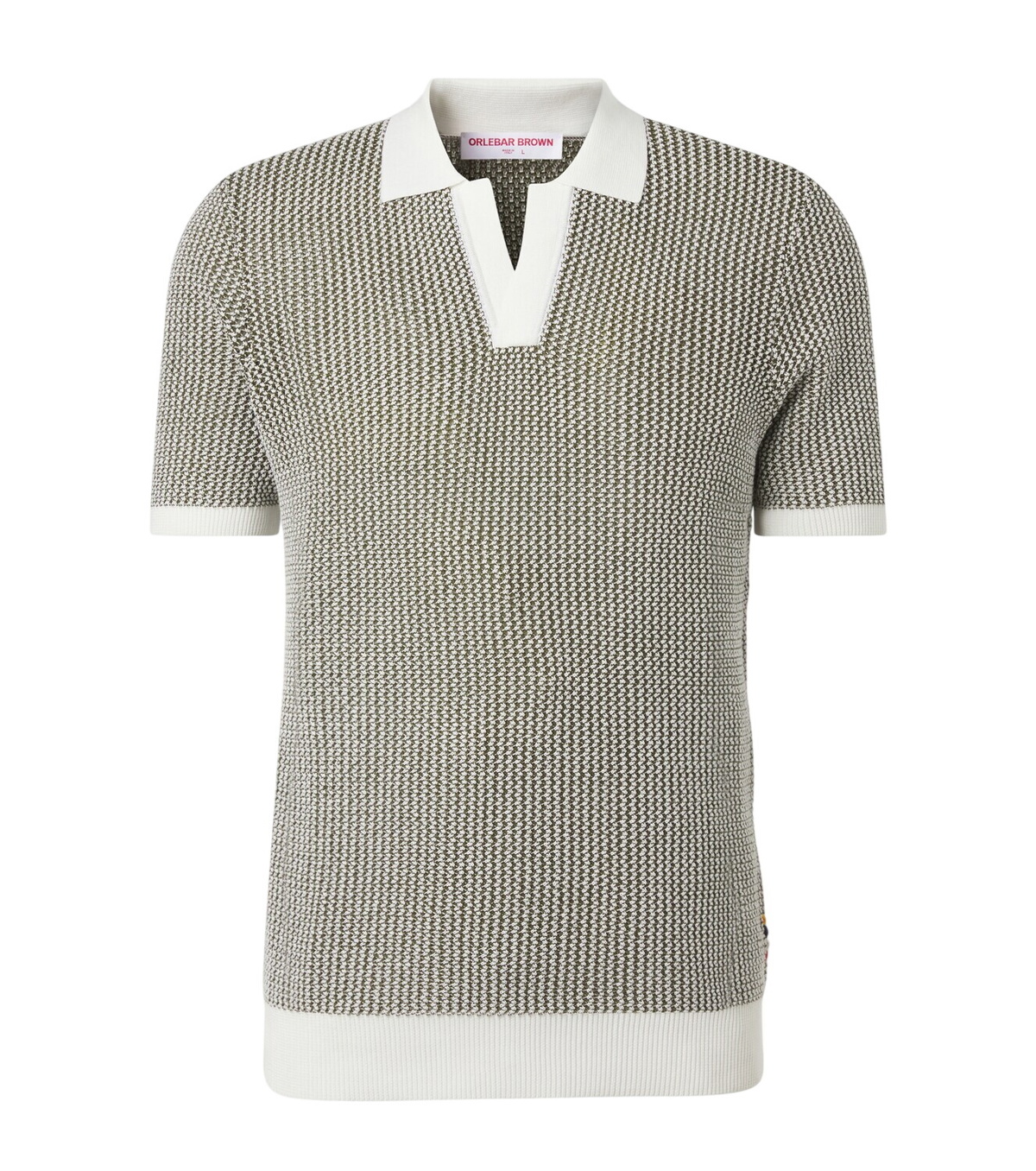Orlebar Brown Horton wool and cotton polo sweater Orlebar Brown