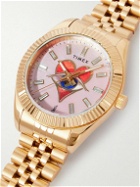 Timex - Jacquie Aiche 36mm Gold-Tone Watch