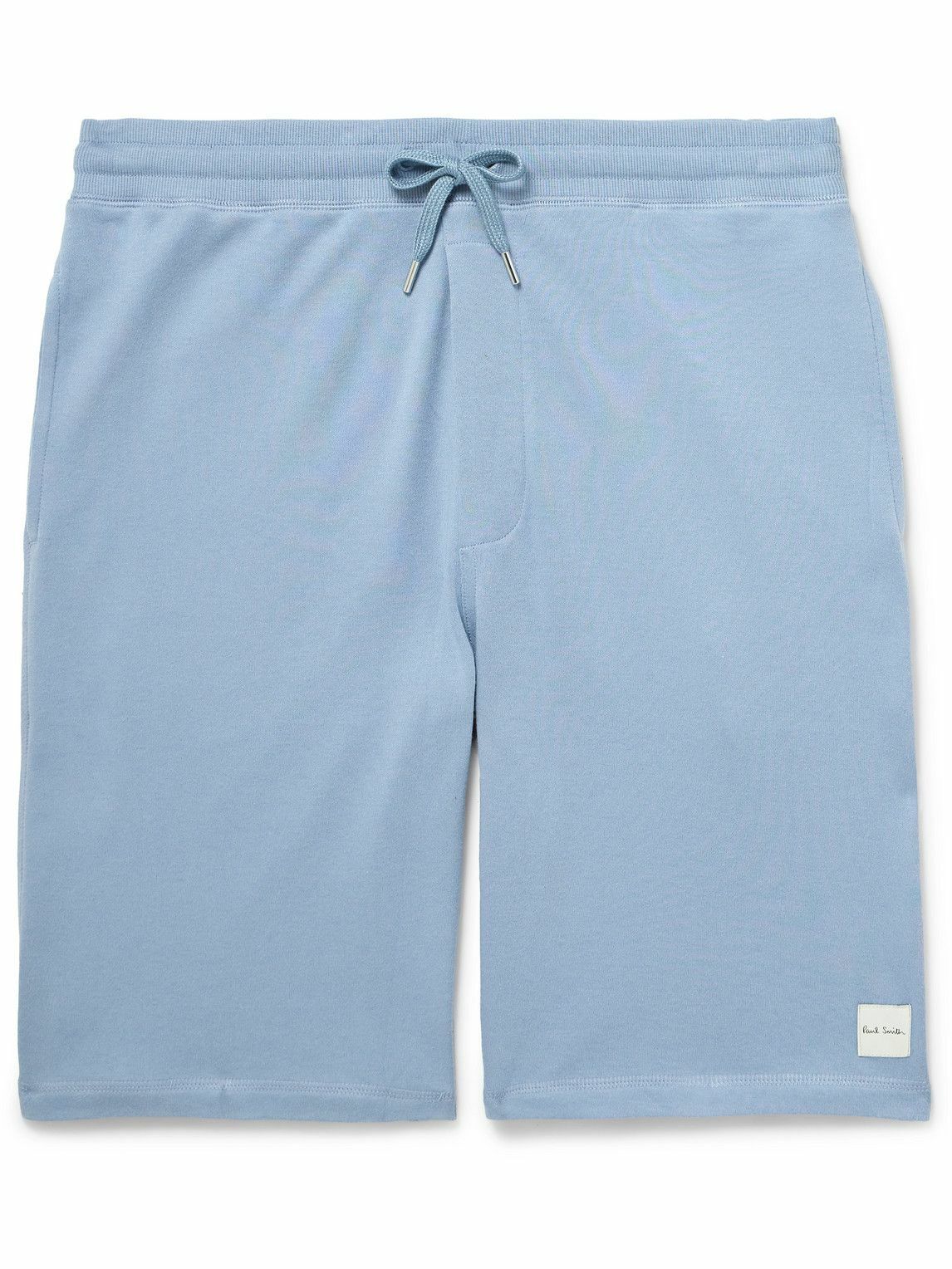 Paul Smith - Cotton and Modal-Blend Jersey Drawstring Shorts - Blue