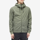 C.P. Company Men's Goggle Soft Shell Jacket in Bronze Green