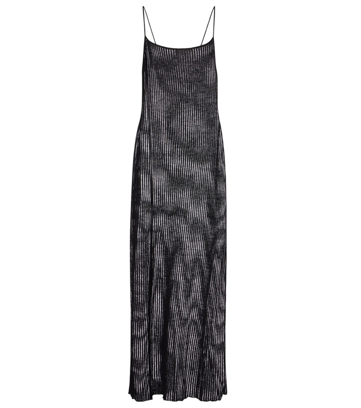 Photo: The Frankie Shop Sienna semi-sheer linen maxi dress
