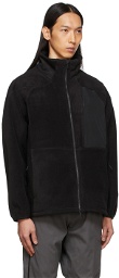White Mountaineering Black Polartec® Fleece Jacket