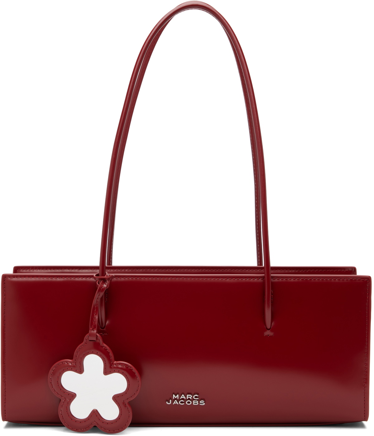 Marc Jacobs Red 'The Glam Mirror Satchel' Bag