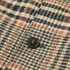 A.P.C. Etienne Check Wool Overcoat in Beige