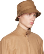Burberry Tan Belted Bucket Hat