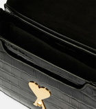 Ami Paris Paris Small leather shoulder bag
