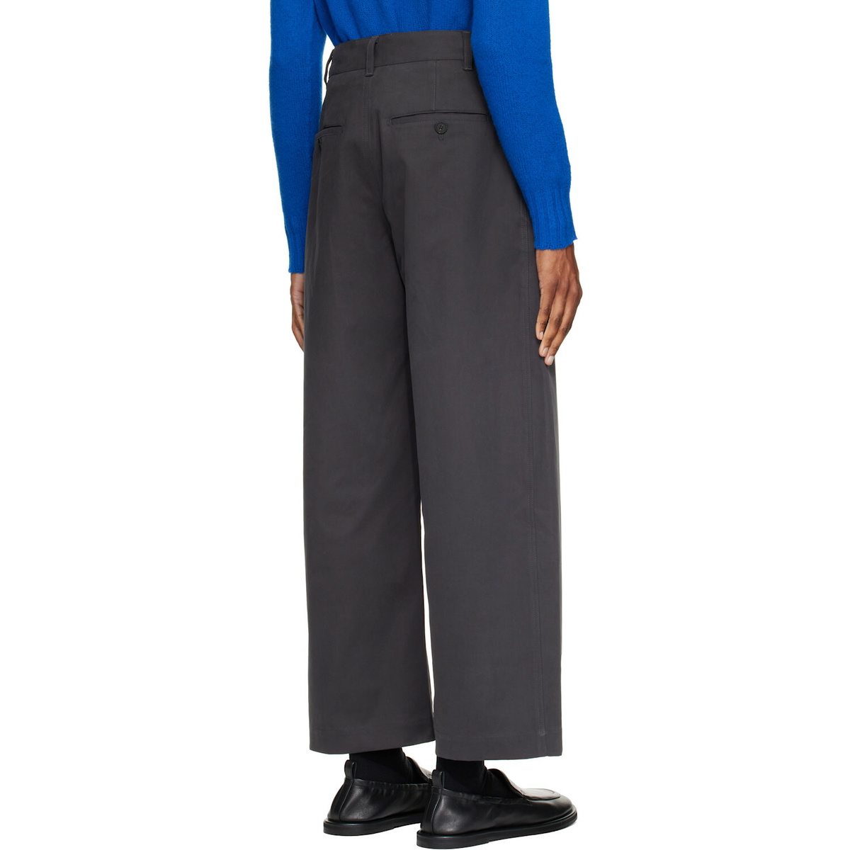 Studio Nicholson Gray Minard Trousers