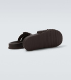 Ancient Greek Sandals Laodamas leather fisherman sandals