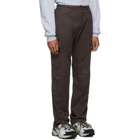 Reese Cooper Brown Cotton Twill Cargo Pants