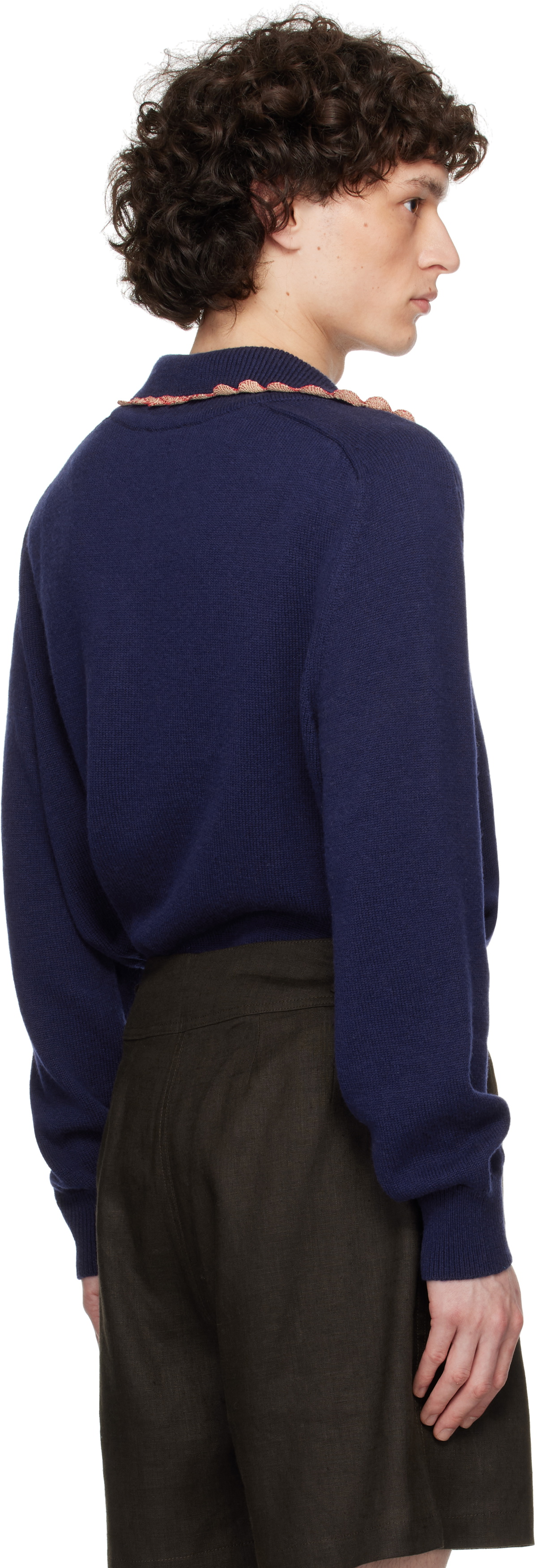 Bode Navy Rookie Polo