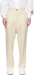 Vivienne Westwood Off-White Cruise Trousers