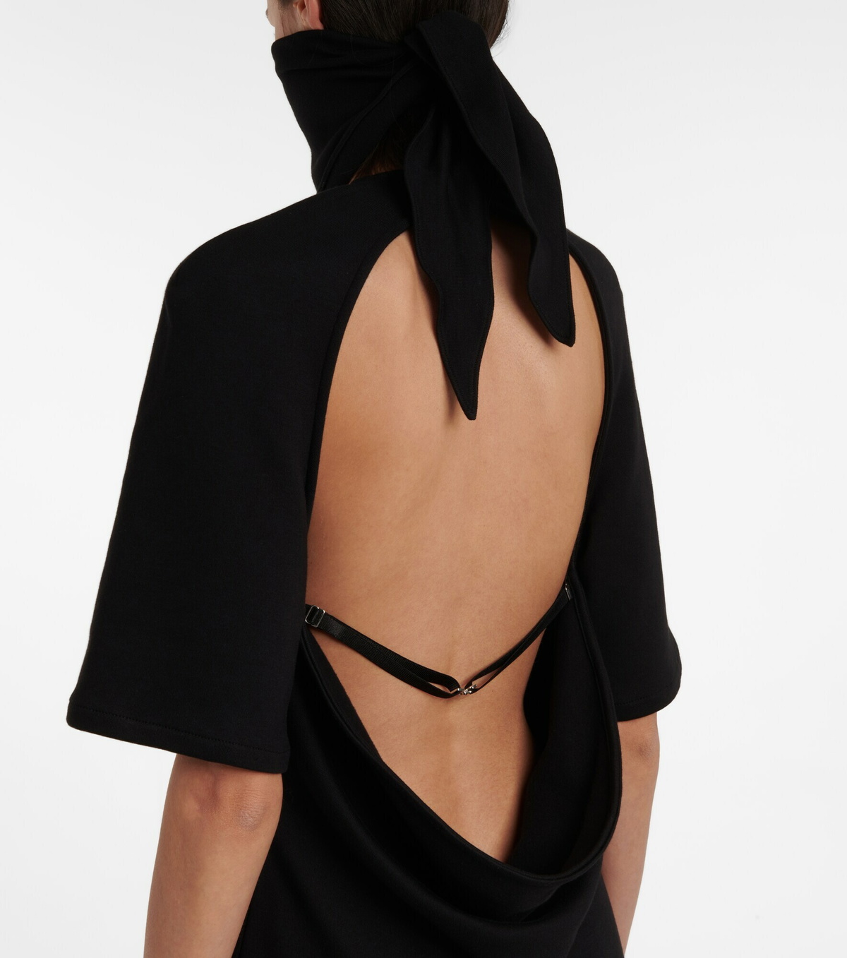 Off-White - Bandana cotton jersey minidress