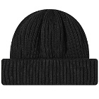 RoToTo Recycled Wool/PL Beanie in Black