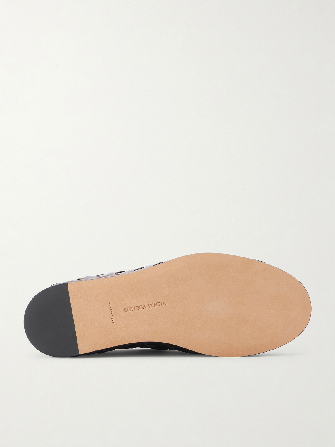 Bottega Veneta - Sunday Intrecciato Leather Slippers - Brown