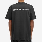 Fucking Awesome Men's Nobody for President T-Shirt in Black