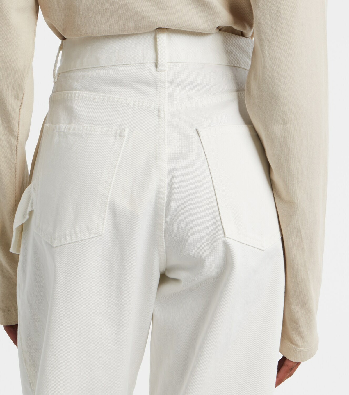 JW Anderson Embroidered straight jeans