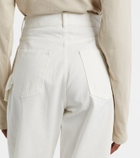 JW Anderson Embroidered straight jeans